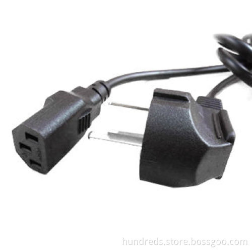 Power Cord, Customized Colors and Lengths Welcomed, Compliant with RoHS Directive